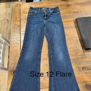 Jordache Dark Blue Kids Flare Jeans